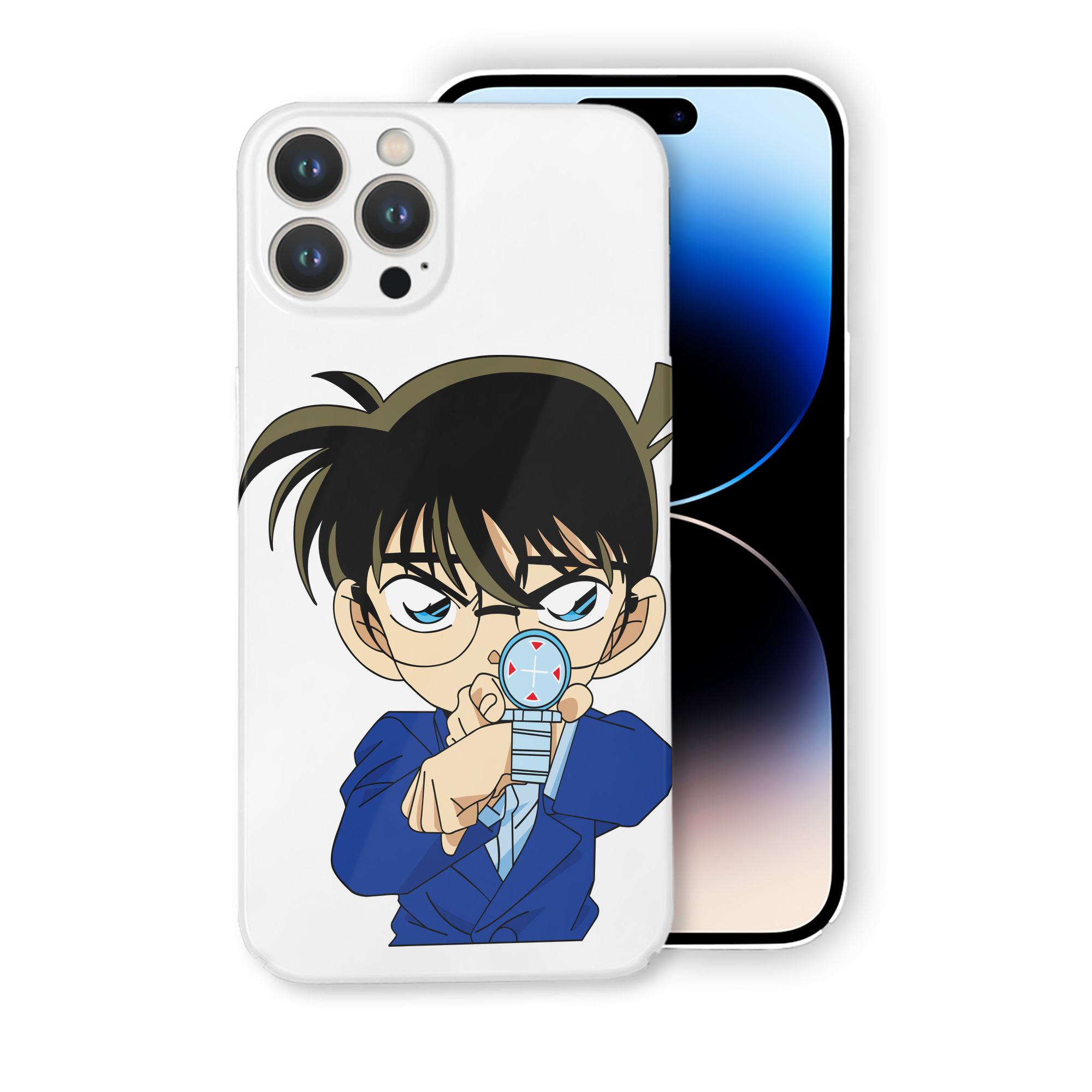 （画像用） 名探偵コナン 江戸川 コナン Detective Conan Conan Edogawa 【iPhone 14シリーズ対応】ハードケース